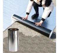 Cinta para reparación de grietas en asfalto Cinta de fieltro for techos de asfalto, lámina de aluminio resistente al agua, aislamiento térmico, varios tamaños(30x700cm)