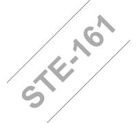Cinta para Rotuladora Brother STE-161 Transferencia Térmica 3,6 cm x 3 m Negro
