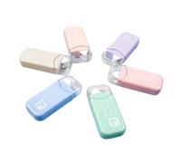 Cinta para scrapbook,6 piezas desenrollador de cinta de doble cara - Dispensador de adhesivo para diarios | para fotos escolares, oficina, Scrapbook Journaling, embalaje de casa, sala de