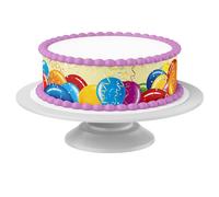 Cinta para tartas Globos comestible - 4 piezas á 24cm x 5cm apta para tartas de hasta 30 cm para comer - decoración creativa para tartas