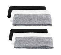Cinta Pelo,6 Pcs Headband Deporte Diademas Mujer Elástico Cinta de Pelo de Punto Absorbente Headband para Yoga Fitness Accesorios Pelo Mujer Y Hombres