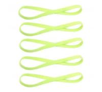 Cinta Pelo Deporte 5 bandas elásticas for el pelo deportivas unisex con tiras antideslizantes for el sudor, ideales for yoga, correr, fitness y accesorios for el cabello.(WHITE)