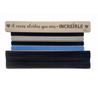 Cinta Pelo Deporte Azules 4 Cintas Finas + 1 Ancha | Diadema Running Mujer Hombre | Diadema Mujer Ancha | Headband Deportiva Antideslizante | Regalo Dia del Padre Regalos | Regalos Originales Hombre