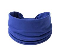 Cinta Pelo Deporte Banda elástica de lado ancho for mujer, diademas Yoga, banda for el pelo deportiva Color sólido, pañuelos, diadema, turbantes(TM01-7 treasure blue)