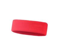 Cinta Pelo Deporte Diadema elástica sólida ensanchada profesional Anti sudor diadema deportiva accesorios for el cabello correr ciclismo deportes al aire libre Sweatb(Red)