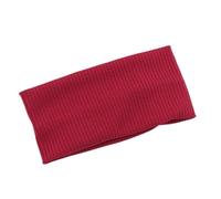 Cinta Pelo Deporte Diadema Lisa For Mujer, Bandas Anchas For El Cabello, Elástica, Aro For For Maquillaje, For Yoga, Peinados, Accesorios For(Red)