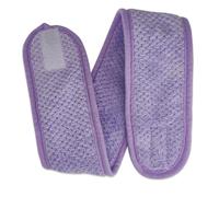 Cinta Pelo Deporte Headwear Yoga Maquillaje Cosmético Baño Facial Coral Polar Diadema Wrap Tiara Cara Lavado Hairband Turbante(Purple)