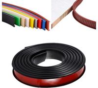 cinta protectora de bordes flexible de TPE, Borde De TPE Autoadhesivo 5 Metros Multicolor 9-32mm(Black,30mm)