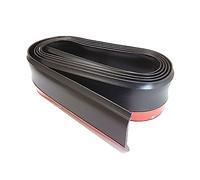 Cinta protectora de goma universal de 2,5 m de la marca Anzene para faldón con salida de aire, parachoques delantero y faldones laterales