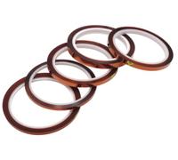 Cinta protectora de poliamida para pulido de relojería/joyería. Rollo de 33 metros | Fácil de usar, no deja residuos (6,5 mm)