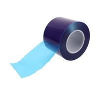 Cinta Protectora Transparente PE para Llantas, Instalación de Neumáticos | Rollo Azul, Resistente a Residuos Carretera, para Ruedas Tubeless y Mantenimiento DIY