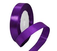 Cinta Púrpura Bien 15mm, 22m Cinta de Satén Cinta Regalo Cinta Tela,Cinta de Lazo,Cinta de Globos,Cinta para Envolver Regalos,Navidad,Coche,Manualidades,Boda Cumpleaños Fiesta Decoración Cinta