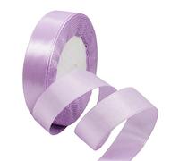 Cinta Púrpura Claro Bien 20mm, 22m Cinta de Satén Cinta Regalo Cinta Tela,Cinta de Lazo,Cinta de Globos,Cinta para Envolver Regalos,Navidad,Coche,Manualidades,Boda Cumpleaños Fiesta Decoración Cinta