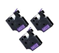 Cinta Purpurina Púrpura 12mm Compatible Con Etiquetas D1 Rotuladora LM160 LM280