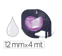 Cinta Q-Connect 12Mm X 4Mt Transparente Para Maquina Letratag