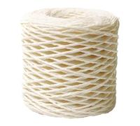 Cinta Raffia - de rafia portátil para ganchillo | Alambre de tejer multiusos Color Natural Textos Mates Textos Texto Cinta de Papel Raffia Para Sombrero, Decoración, Juguetes y Bolsa de Playa