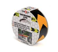 TARGET CRE53350 - Cinta Reflectante - Adhesiva - 33 M x 50 mm - Flechas Amarillas y Negras - Advertencia - Señalización - Marcaje - Peligro - Seguridad