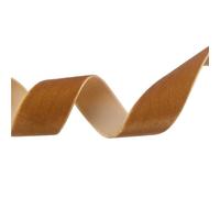 Cinta Regalo Cinta de terciopelo jengibre una sola cara, 6/9/15/25/38 mm, 5 yardas, for envolver ramos hechos a mano, decoración for fiestas en el hogar y Navidad(25mm x 5yards)