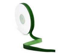 Cinta Regalo Cintas de terciopelo de 15 yardas, 1/2, 5cm, Color de una sola cara, flocado, bricolaje, lazo hecho a mano, decoraciones for fiesta de boda for envolver tela(1cm E)