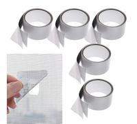 Cinta Reparación Tela Mosquitera | Repuesto Malla Puerta Ventana - Parches Reparadores para Agujeros en Pantallas,Para Casa Dormitorio Porche Interior Exterior Sala de Estar Patio y