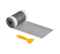 Cinta Reparadora De Mosquiteras | Parche Autoadhesivo Flexible Con Raspador,Kit De Reparación De Puertas De Malla | Para Roturas Y Agujeros En Mallas De Puerta, Interior Exterior, Patio, Porche Y Balc