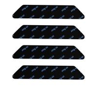 Cinta reutilizable - Pegatinas antideslizantes wadiables para alfombras, detiene piedras angulares en PU | Sinze Adhesive Taps of 4/8 piezas, bloque seguro para suelos, accesorios para t
