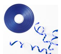 Cinta rizadora azul brillante para globos, cinta rizada con láser para envolver regalos, arte, manualidades, bodas, cumpleaños, fiestas y decoraciones de Navidad
