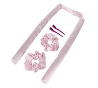 Cinta rizadora de seda sin calor, rizador perezoso, cinta rizadora de seda, versión mejorada