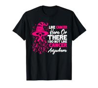 Cinta Rosa de Halloween para concienciación contra el cáncer de Mama Camiseta
