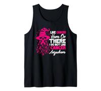 Cinta Rosa de Halloween para concienciación contra el cáncer de Mama Camiseta sin Mangas