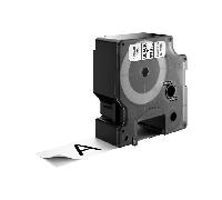 CINTA ROTULADORA D1 24MMX7M NEGRO/BLANCO DYMO S0720930