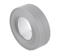 Cinta selladora adhesiva, PVC flexible, 22 mm x 3,2 m - Impermeabiliza bordes y evita moho, diseño plegable 90° para cocina y baño; antimoho; resistente al agua (Él*A.M)