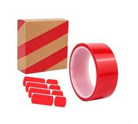 Cinta Sellante Tubeless MTB 25mm PET Roja Estanqueidad Cinta | estanqueidad, evita fugas de aire, material PET para robusto, color , 25mm x 10m(30mm*10M)
