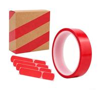 Cinta Sellante Tubeless MTB 25mm PET Roja Estanqueidad Cinta | estanqueidad, evita fugas de aire, material PET para robusto, color , 25mm x 10m(23mm*10M)
