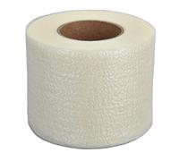 Cinta sinfónica Rollo de tul con lentejuelas y purpurina Elegante lazo para el cabello DIY de Envoltura de regalos Decoración para fiesta de boda Poliéster 6 cm de ancho 25 (Beige)