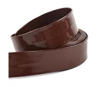 Cinta sintética de Poliuretano de 5 m y 5-30 mm para Coser Joyas y Cuero, así como para Coser Bolsos.,Café Oscuro,15 mm