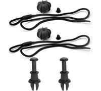 Cinta Sujeción Mmaletero Coche Compatible con A3 S3 MK2 8P 8V Q5 SQ5 Mk1 8R 8P Correa para Cubierta De Lona con Cordón para Bandeja De Paquetes De Coche 1K6863447A9B9(1set)