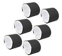 Cinta Sujetadora de Esquí, 6Pcs Ajustable Esquí Sujetadores Correas Pole Wraps Ties Fijación Wraps para Fácil Transporte Equipo De Esquí