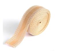 Cinta termoadhesiva para dobladillo, 25 mm x 5 m, fusión de tela para pantalones, pantalones vaqueros y ropa, solución rápida sin costuras para costura en el hogar y reparación de prendas (amarillo)