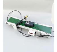 Cinta Transportadora De Escritorio, 10 X 50 Cm, Pequeña Cinta Transportadora De Carga Con Contador Automático, Velocidad Ajustable De 1,8 A 7,6 Cm/S, 116 Rpm, Experimento De Fricción De Popular Scien