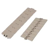 Cinta transportadora de plástico 10 unids/lote 820-k750 ancho: 190,5mm placa de cadena de plástico cinta transportadora superior plana