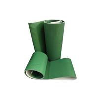 Cinta transportadora de PVC de 360 x 50 x 0,6 cm, material de PVC para línea de productos y sistemas de polea de cubo de repuesto