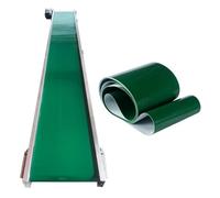 Cinta Transportadora De PVC De Repuesto 3 Mm De Espesor, Cinta Transportadora Industrial Verde, Para Líneas De Montaje Industriales Y Dispositivos De Transporte Agrícola(20x600cm)