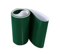 Cinta transportadora de PVC resistente al desgaste para aeropuertos, rollo plano de hoja de goma tipo O, 30 x 140 cm, cinta transportadora de tambor para transporte de equipaje