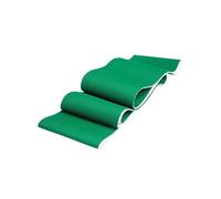 Cinta transportadora de PVC verde de 4 mm de grosor, correa de transmisión industrial para uso comercial, correa de producción resistente, ideal para fabricación y logística