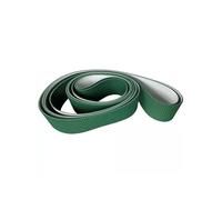 Cinta transportadora de PVC verde, línea de transmisión industrial para electrónica, maquinaria y logística, correa de 230 x 1200 cm para un manejo eficiente de materiales