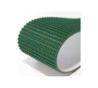 Cinta transportadora de PVC verde resistente para transporte industrial, repuesto para electrónica, maquinaria y logística (120 x 23 x 0,5 cm), versátil, de alto rendimiento
