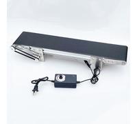 Cinta transportadora eléctrica de acero inoxidable con accionamiento plano de PVC para embalaje, línea de producción industrial, aplicaciones domésticas, sistema de transporte resistente