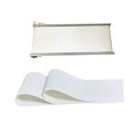 Cinta transportadora sin fin de PVC de 14 pulgadas de ancho, uso en interiores y exteriores, de 20 °C a 80 °C, ideal para unidades industriales y fábricas de embalaje, material de goma duradero.