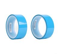 Cinta Tubeless MTB 32mm x 10m PET Sellado Agujeros(W34mmxL10m) | Adhesión , evita fugas de aire, 34mm para llantas anchas, compatible tubeless, para resistencia alta